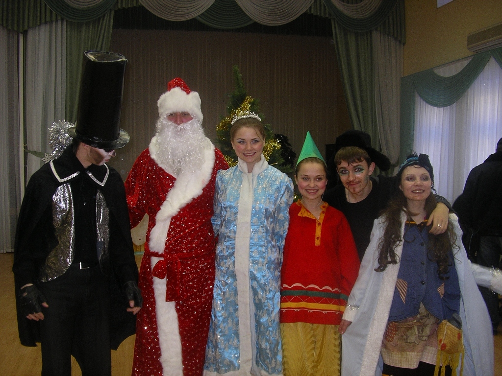Новый год 2008, дед мороз - Дамрин А.